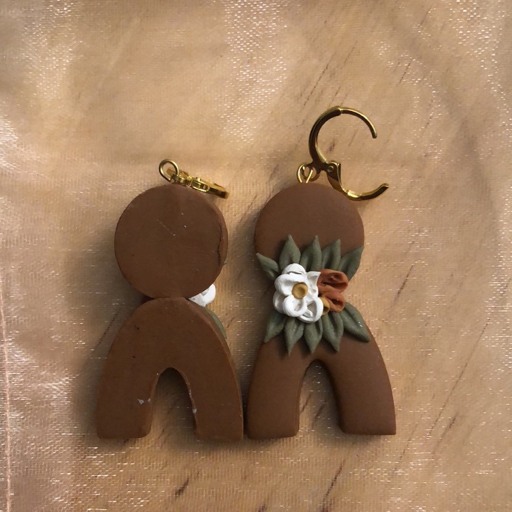 Polymer earrings - Picture 4 of 6